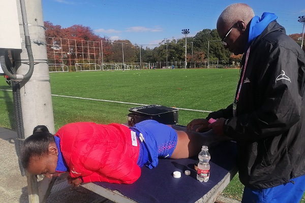 Equipo médico cumple importante función en lid sordolímpica. Foto: Jit